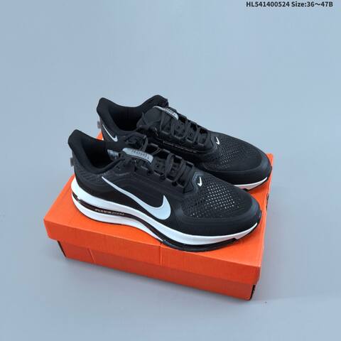 Nike Pegasus Premium Airscape Black White Volt EU 36-47 Running Shoe - Unisex (BS-60157)