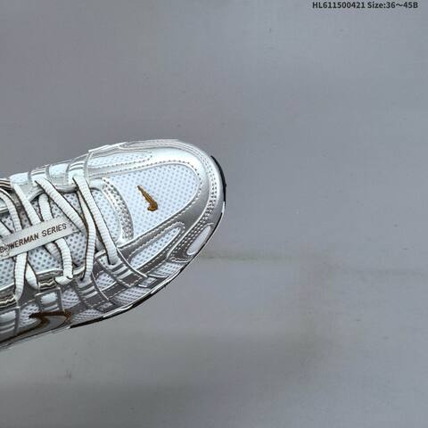 Nike P-6000 White Silver Brown EU 36-45 Running Shoe - Unisex (BS-60616)