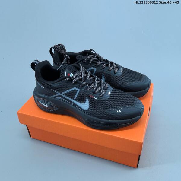 Nike Air Zoom Winflo V2 dark grey black white orange EU 40-45 running shoe
