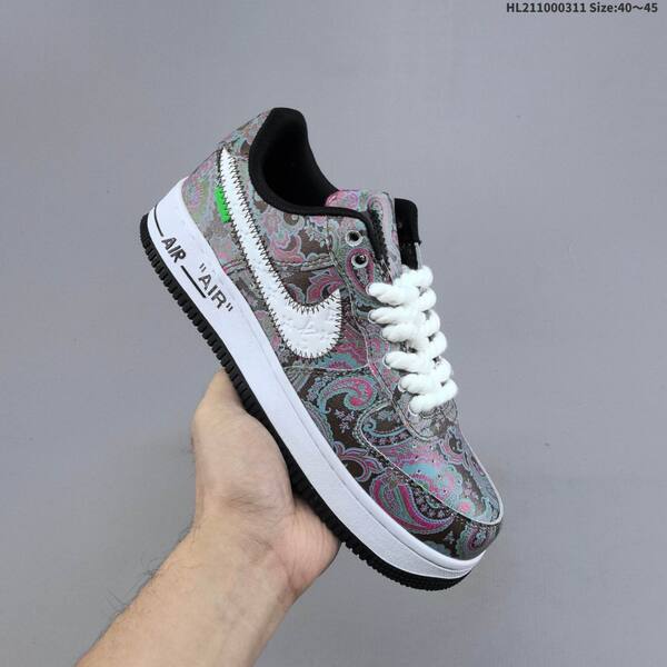 Nike Air Force 1 07 Low multicolor black white green pink EU 36 45 sneaker EU 36-45