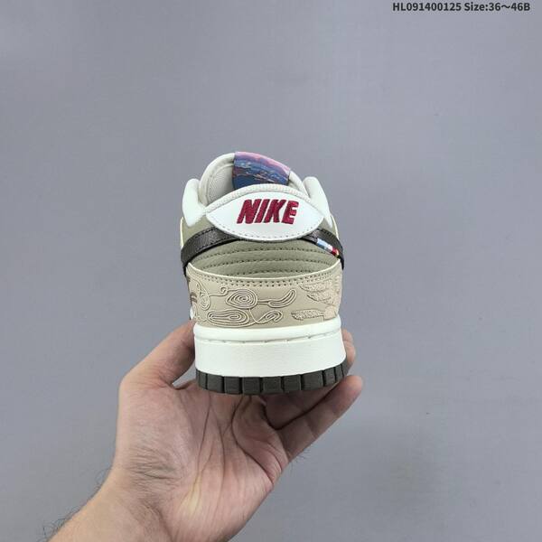 Nike SB Dunk Low CNY Pegasus Pack white khaki olive dark brown EU 36-46 skate shoe