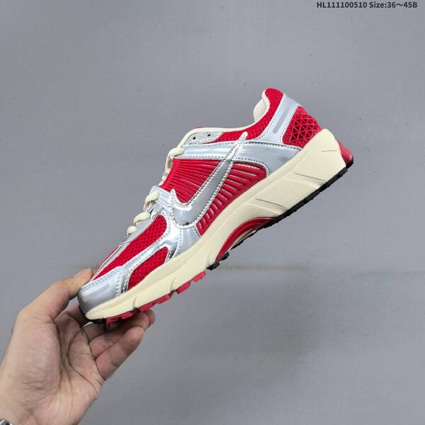 Nike Zoom Vomero 5 red silver cream white EU 36-45 running shoe