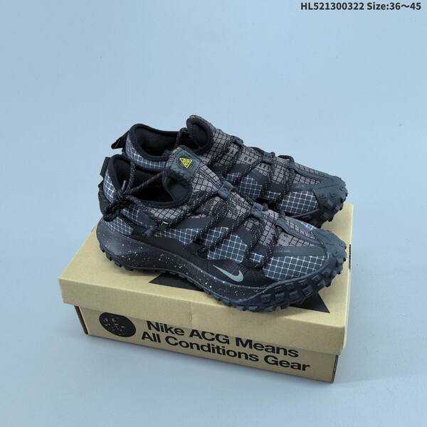 Nike ACG Mountain Fly Low GTX SE white grey black orange olive EU 36-45 trail shoe