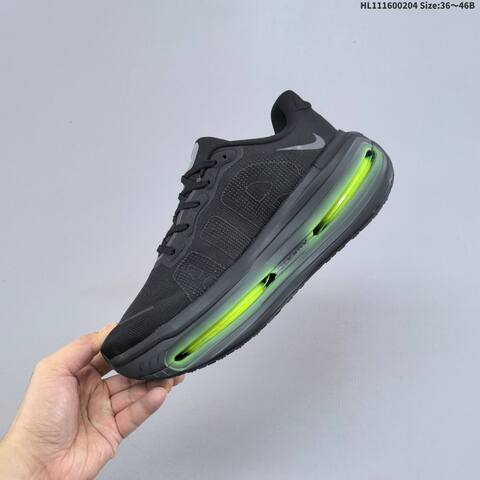 Nike Air Zoom Vomero Premium Black Neon Green Dark Grey EU 36-46 Running Shoe - Unisex (BS-61539)