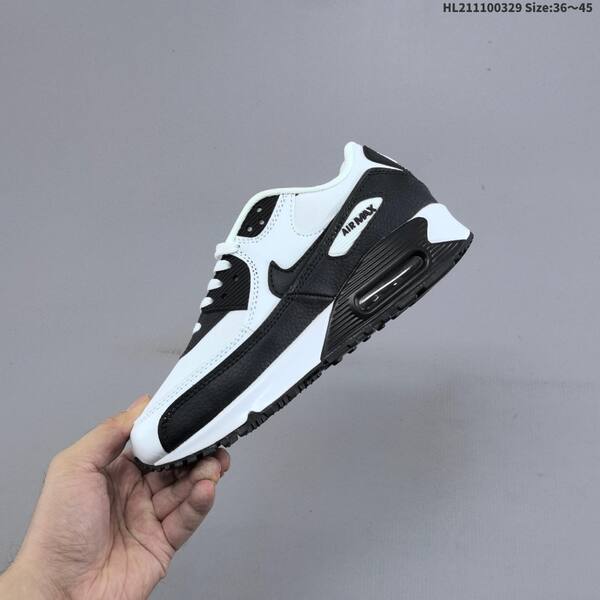 Nike Air Max 90 white black EU 36-45 running shoe
