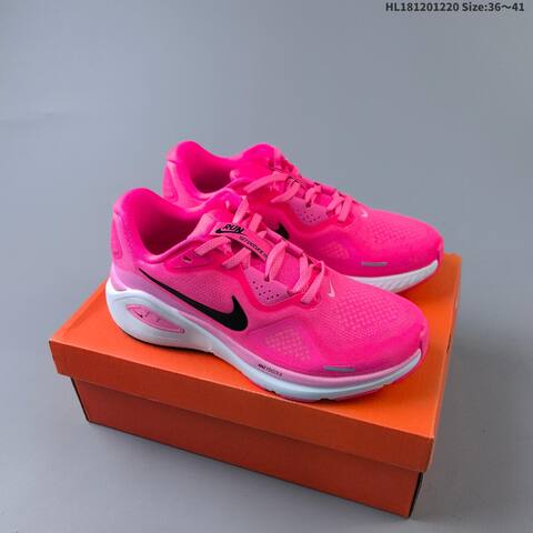 Nike Air Zoom Structure 26 Hot Pink Black White White Black Pink EU 36-41 Running Shoe - Unisex (BS-62550)
