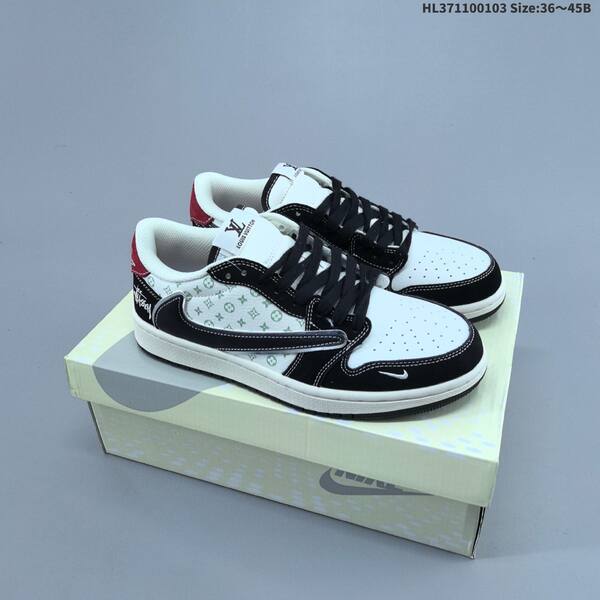 Jordan Air Jordan 1 Low x Travis Scott white/black/red EU 36-45 lifestyle