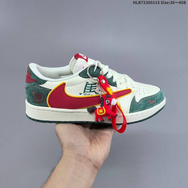 Jordan Travis Scott x Air Jordan 1 Low Sail/Red/Navy/Grey EU 36-45 casual