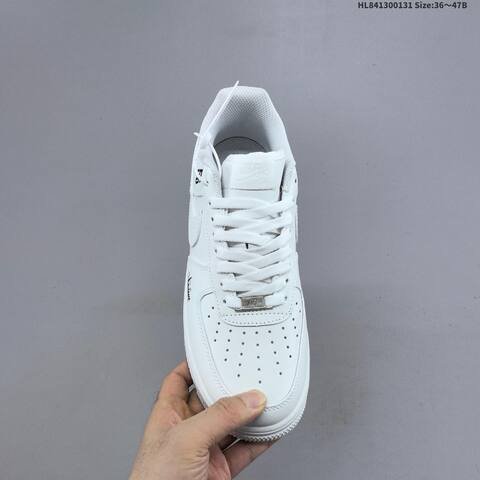 Nike Air Force 1 Low All White EU 36-47 Sneaker - Unisex (BS-61625)