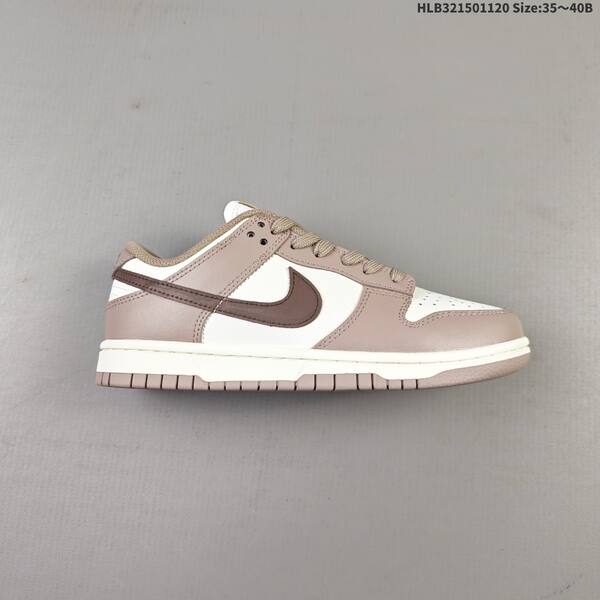 Nike Dunk Low sail light brown dark brown cream EU 35-40 skate shoe
