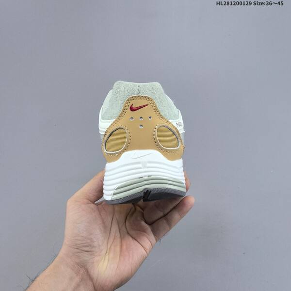 Nike P-6000 light grey white tan red EU 36-45 running shoe