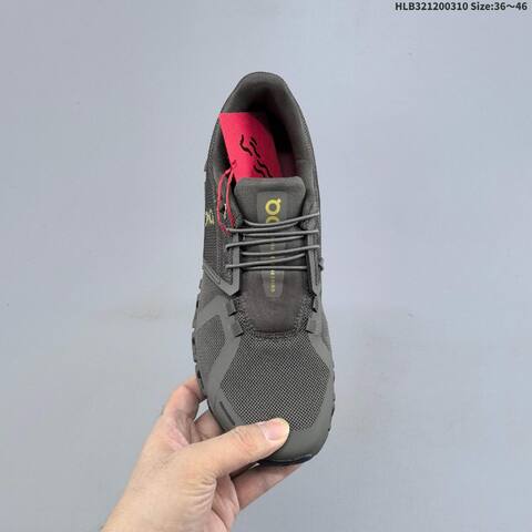 On Cloud 6 Olive Grey Gold EU 36-46 Running Shoe Running Sneakers - Unisex BS-69686