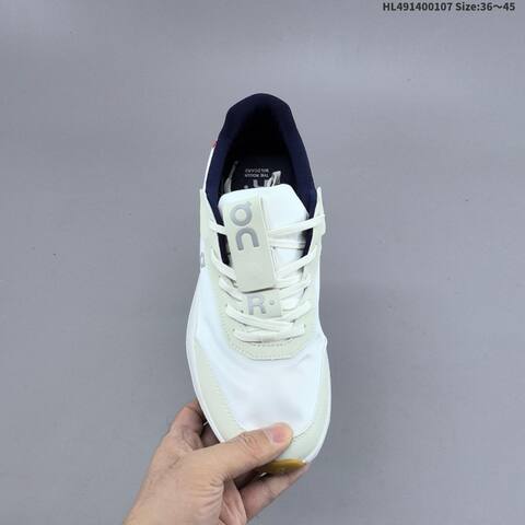 On Running Cloudsurfer Max White Cream Navy Gum EU 36-45 Running Shoe Running Sneakers - Unisex (BS-69719)