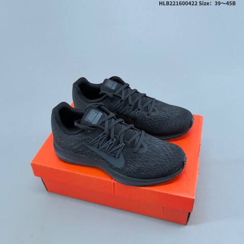Nike Zoom Winflo 5 Black White Dark Grey EU 36-45 Running Shoe - Unisex (BS-60585)