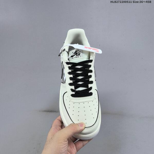 Nike Air Force 1 07 LV8 DF0188 149 off white black white EU 36 45 sneaker EU 36-45