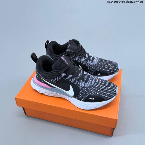 Nike Zoom React Infinity Run Fk 3 Black Blue Red Beige EU 36-45 Running Shoe - Unisex (BS-60840)
