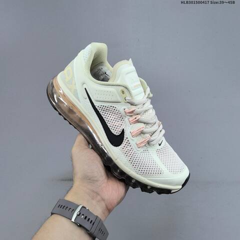 Nike Air Max 2013 Volt Black Cream Pink EU 39 45 Running Shoe EU 39-45 - Unisex (BS-60680)