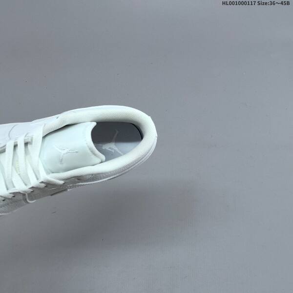 Jordan Air Jordan 1 Low Triple White 36~45 basketball