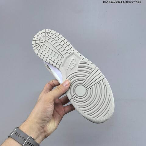Nike Dunk Low SB Light Grey White EU 36-45 Skate Shoe - Unisex (BS-60814)