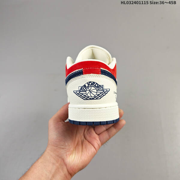 Jordan Air Jordan 1 Low Sail/Navy/Red EU 36-45 basketball