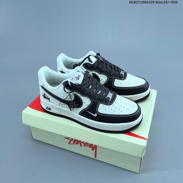 Nike Air Force 1 07 white navy grey EU 36 45 sneaker EU 36-45