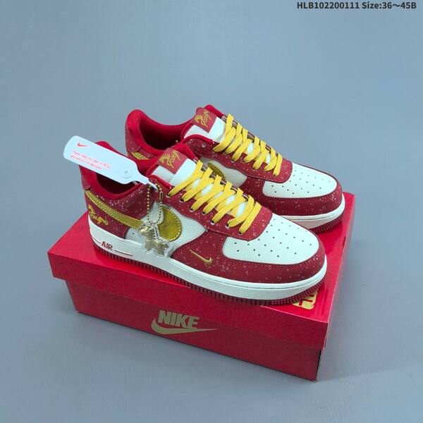 Nike Air Force 1 07 Low off white navy red EU 36-45 sneaker