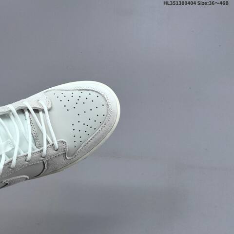Nike Dunk SB Low Light Grey Off White EU 36-46 Skate Shoe - Unisex (BS-60937)