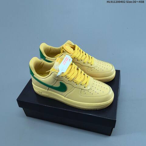 Nike Air Force 1 07 Burgundy Orange Yellow Green EU 36 45 Sneaker EU 36-45 - Unisex (BS-60977)