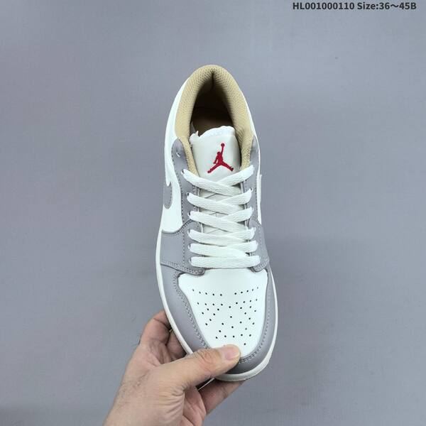 Jordan Air Jordan 1 Low white/grey/sail EU 36-45 casual