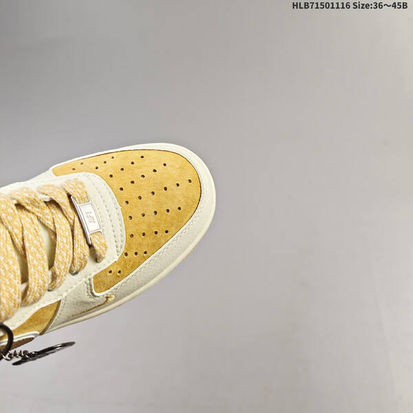 Nike Air Force 1 07 Low off white light gold EU 36-45 sneaker
