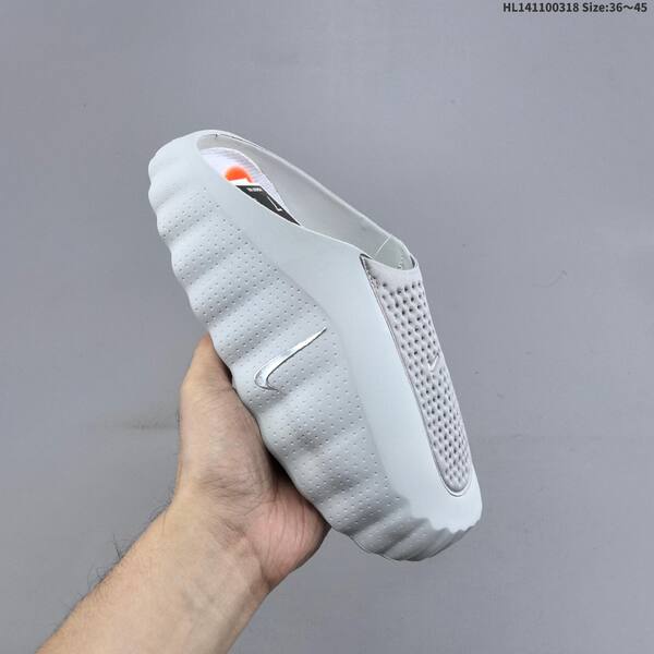 Nike Mind 001 light grey silver EU 36-45 slides
