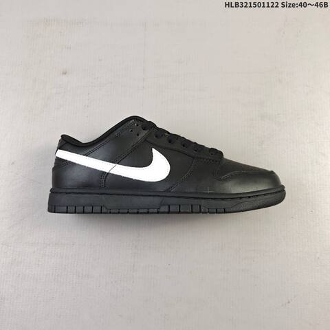 Nike Dunk Low Black White EU 40-46 Skate Shoe - Men's (BS-63253)