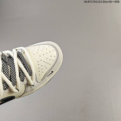 Nike SB Dunk Low Off White Black Red EU 36-45 Skate Shoe - Unisex (BS-63276)