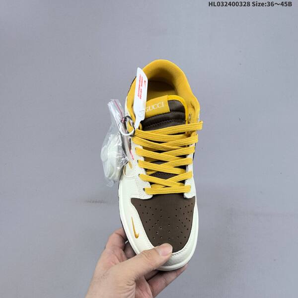 Nike Dunk SB Low beige brown yellow white EU 36-45 skate shoe
