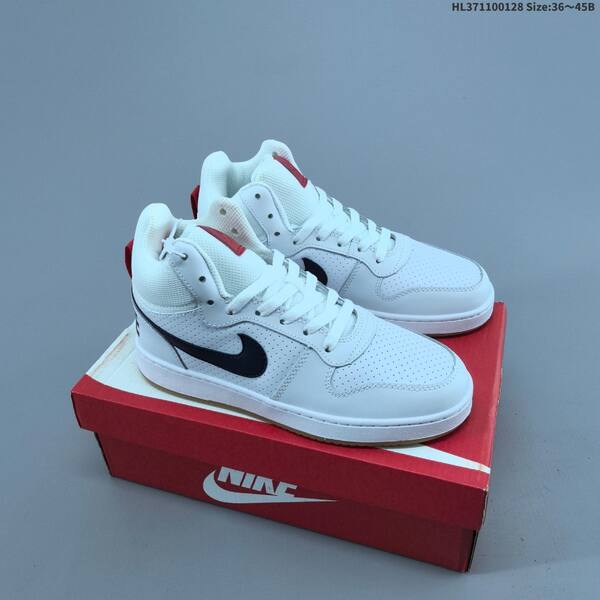 Nike Court Borough Mid white grey blue EU 36-45 sneaker