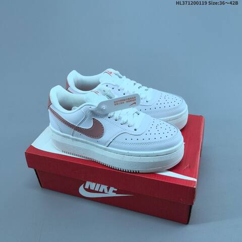 Nike Court Vision Alta LTR White Light Blue EU 36-42 Skate Shoe - Unisex (BS-61891)