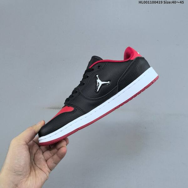 Jordan Air Jordan 1 Low black/red/white EU 40-45 basketball