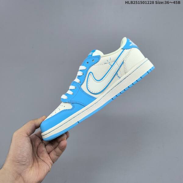 Nike Air Jordan 1 white/gray/red EU 36-45 casual