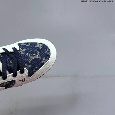 Nike SB Dunk Low White Navy Blue Beige EU 36-46 Skate Shoe - Unisex (BS-60445)