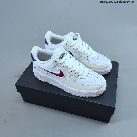 Nike Air Force 1 07 Light Beige Green Gum Brown EU 36-45 Sneaker - Unisex (BS-60568)