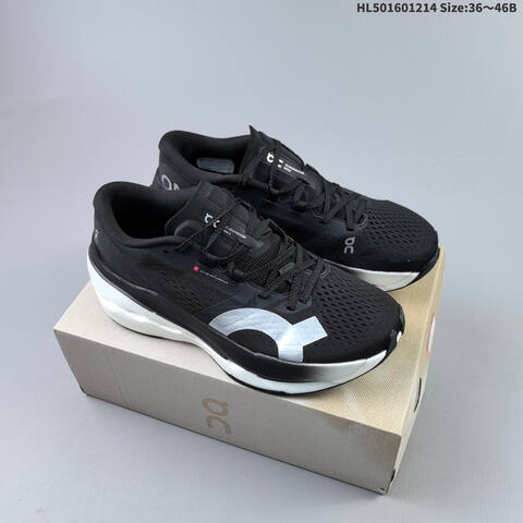 On Cloudboom Max 3 Black Or White Green EU 36-46 Running Shoe Running Sneakers - Unisex (BS-69741)