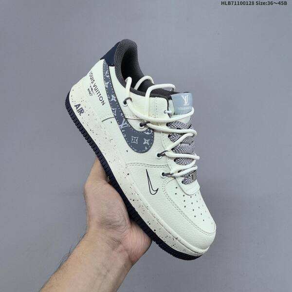 Nike Air Force 1 07 LV8 DM6688 off white grey black EU 36 45 skate shoe EU 36-45