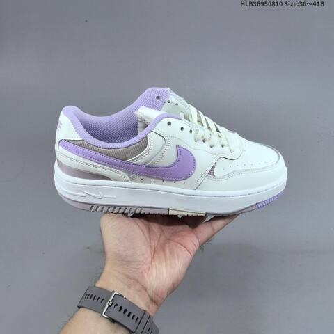Nike Gamma Force White Navy Blue Teal Cream EU 36-45 Skate Shoe - Unisex (BS-59884)