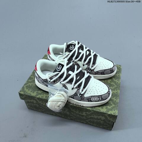 Nike Dunk SB Low Off White Grey Black Red EU 36 45 Skate Shoe EU 36-45 - Unisex (BS-60513)