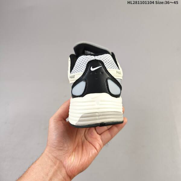 Nike P-6000 cream grey black EU 36-45 running shoe