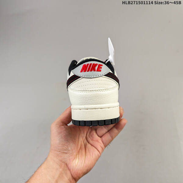 Nike SB Dunk Low Retro DIY off white black red grey EU 36-45 skate shoe