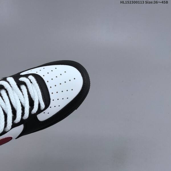 Nike Air Force 1 Low 07 black white red EU 36-45 sneaker