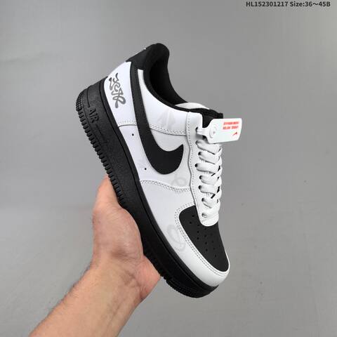 Nike Air Force 1 Low 07 White Black EU 36-45 Sneaker - Unisex (BS-62622)