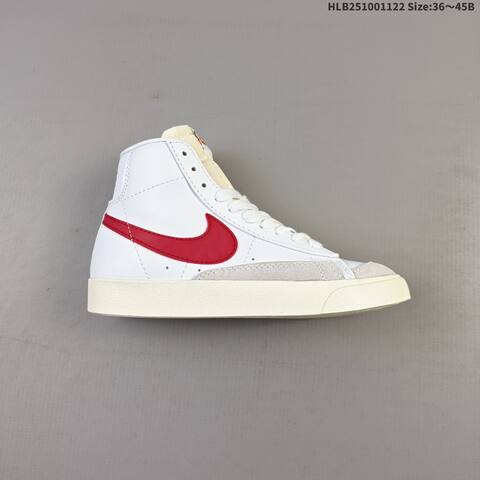 Nike Blazer Mid 77 White Black Red Beige Gray EU 36-45 Skate Shoe - Unisex (BS-63249)