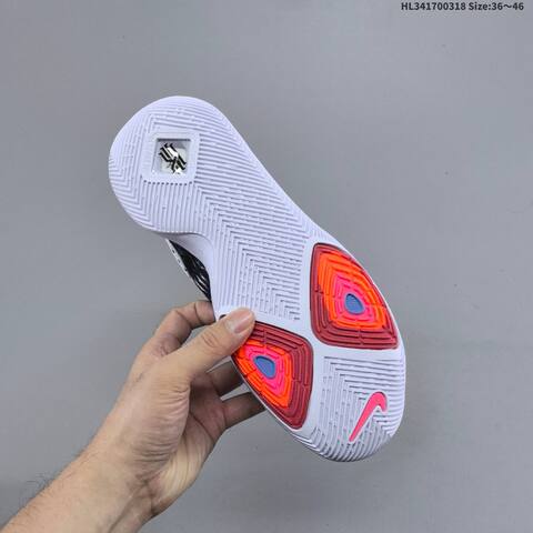 Nike Kyrie 3 EP White Multicolor Black Red EU 36-46 Basketball Shoe - Unisex (BS-61276)